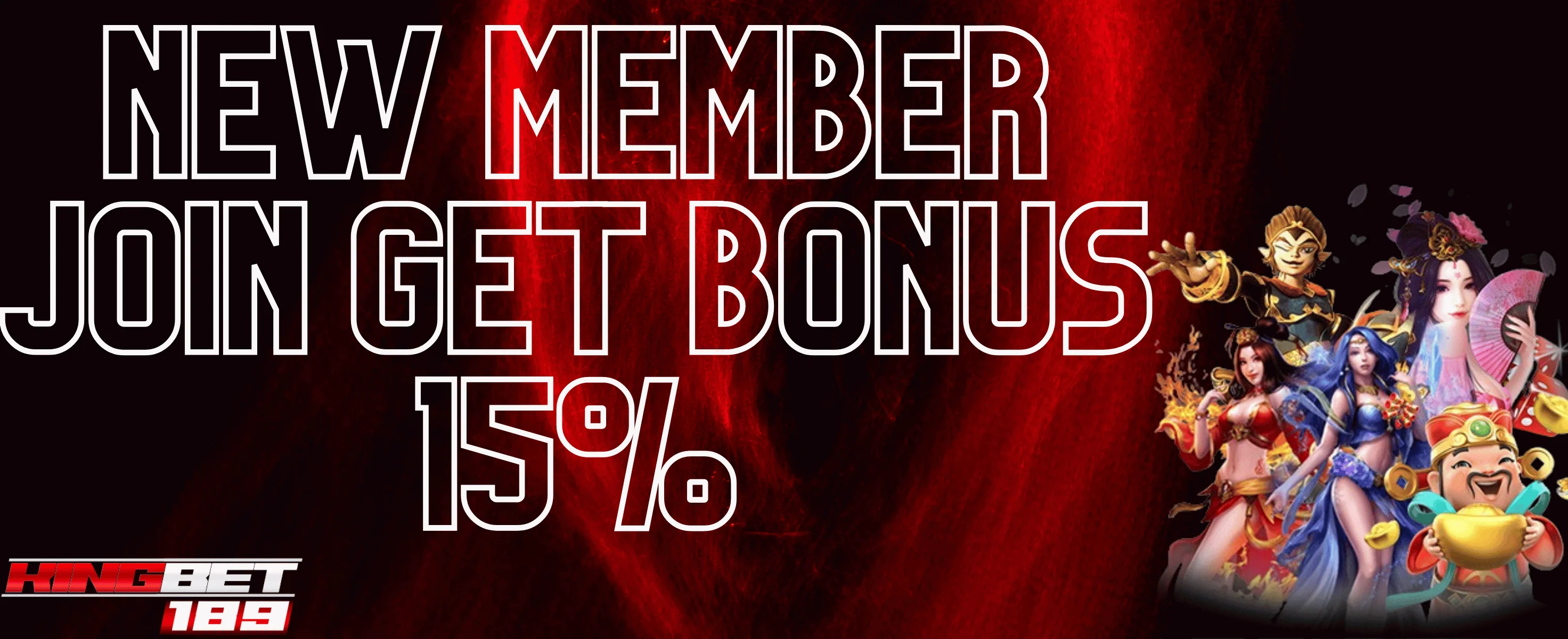 Bonus New Member10%